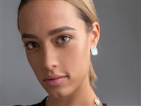 Orecchini Madì Donna laguna in Argento Quarzo idrotermale 38914 - 38914